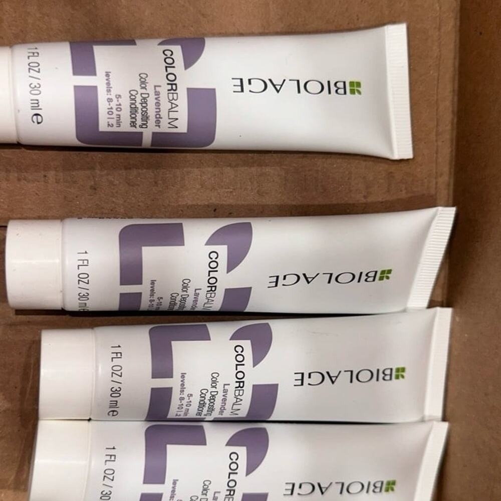Matrix Biolage ColorBalm Lavender Color Depositing Conditioner Travel color balm